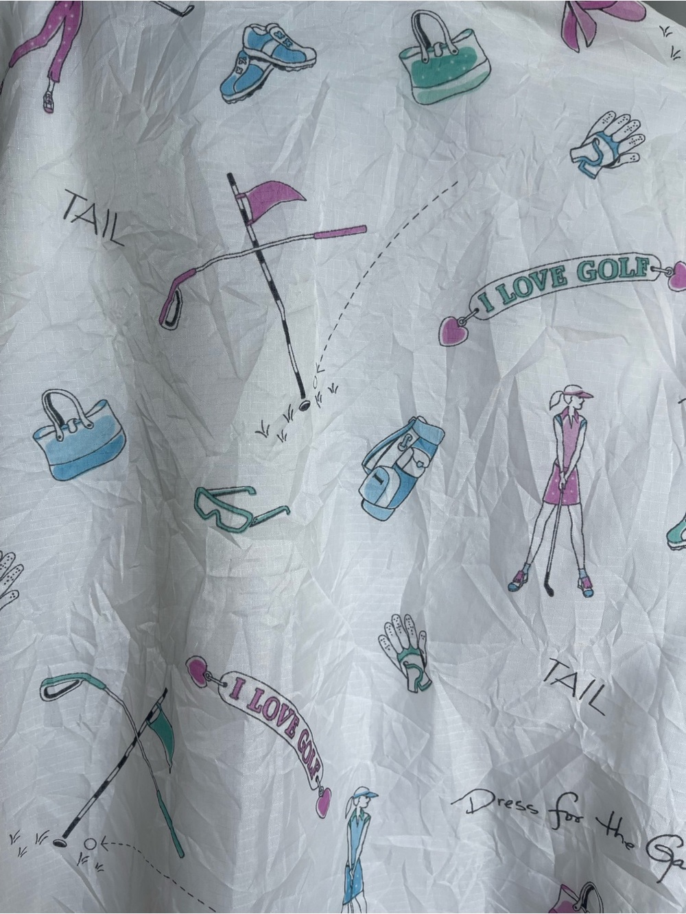 Vintage Tail Golf Novelty Windbreaker Jacket Large - Picture 5 of 16